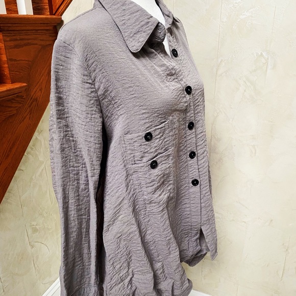 Moonlight by Y & S Taupe Top Excellent Condition - Picture 5 of 5